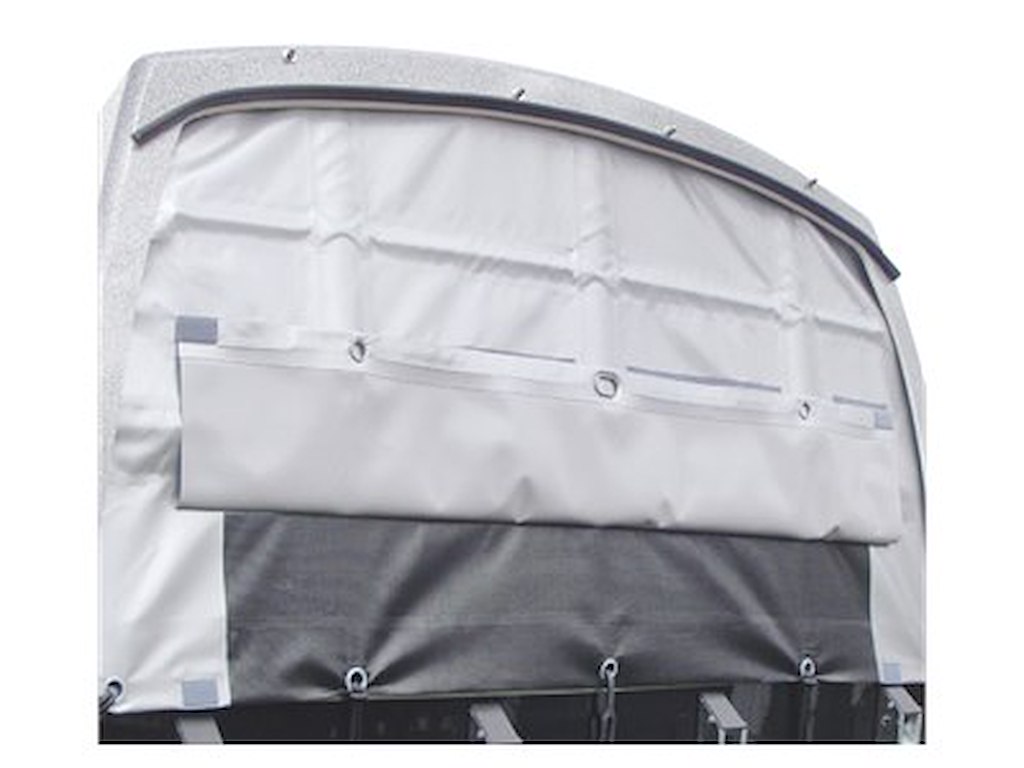  Rullegardin m/net Böckmann 165cm, grå