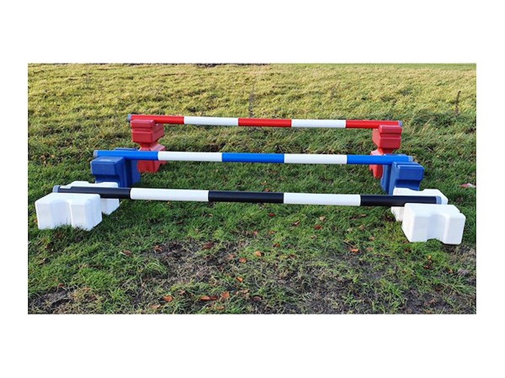 Cavalettipakke 1  m PE-bom 3 spring