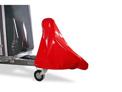 Træktøjspose automatisk næsehjul rød