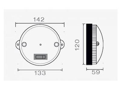 Lys indv. med afbryder 