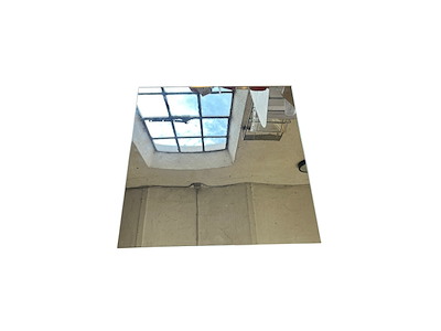 Spejl til sadelrumsdør 300x300mm