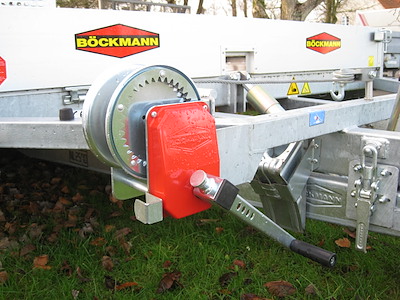 Spil 900kg med styre ruller 7mm Wire