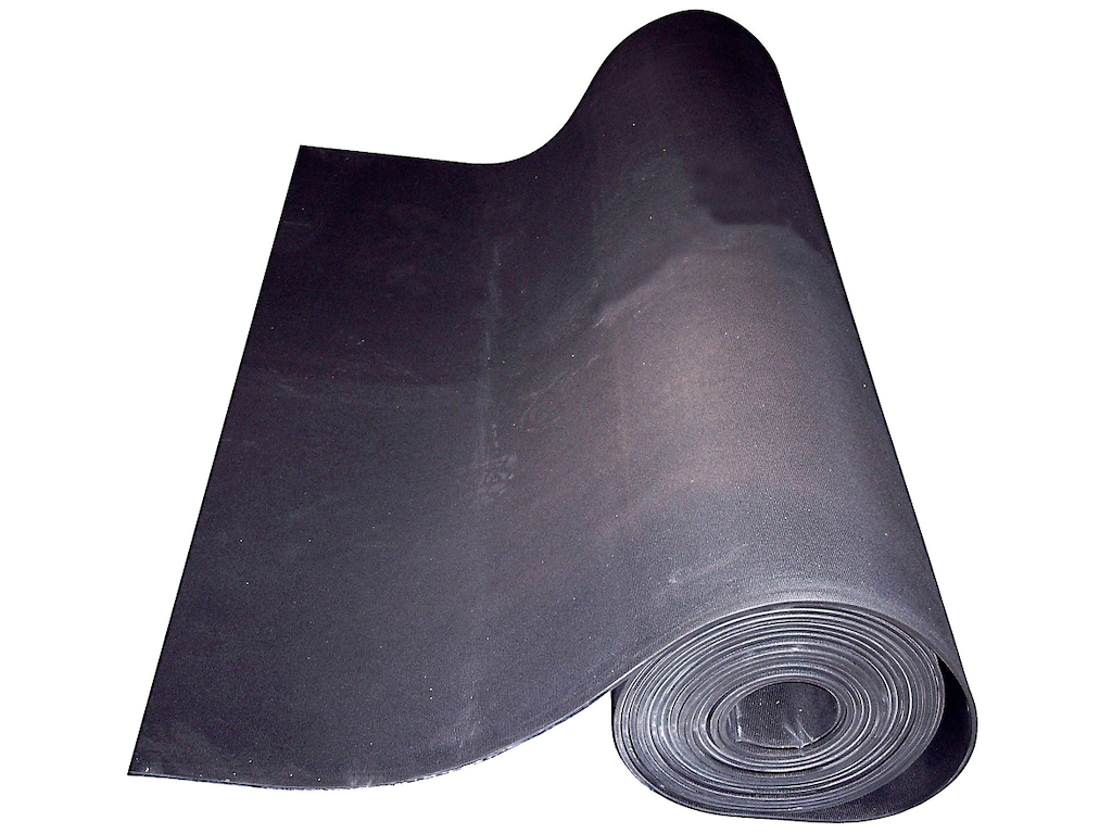 Gummimåtte Bund 8mm 1750mm bredde