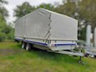 Leje af 3500kg Presennings Trailer 1 dag