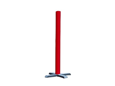 Plaststøtte Rød PVC