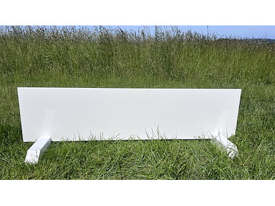Design egen reklame fyld på alu fod