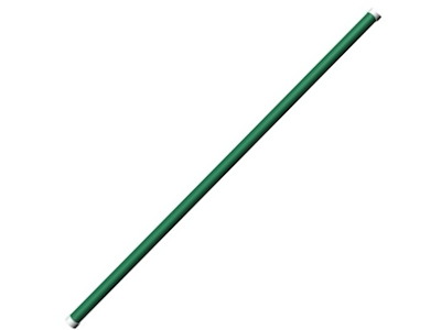 Bom krydstræ Ø9,5 x3,0m incl endekapper