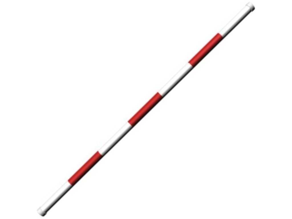 Bom krydstræ Ø9,5 x3,0m incl endekapper