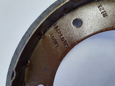 Bremsebakkesæt Knott 250x40mm