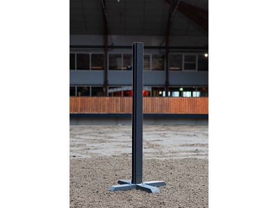 Plaststøtte Sort PVC