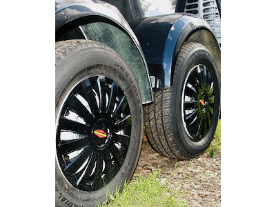 Hjulkapsel Böckmann 14" 1 stk sort