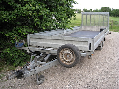 Leje af 3,5T Multitrailer