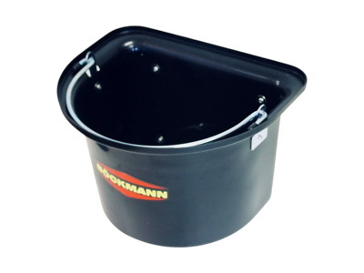 Foderkrybbe  med bøjle sort