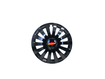 Hjulkapsler Böckmann 15" sort  1 stk