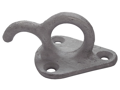 Ringkrog Krog til fastgørelse af gummist