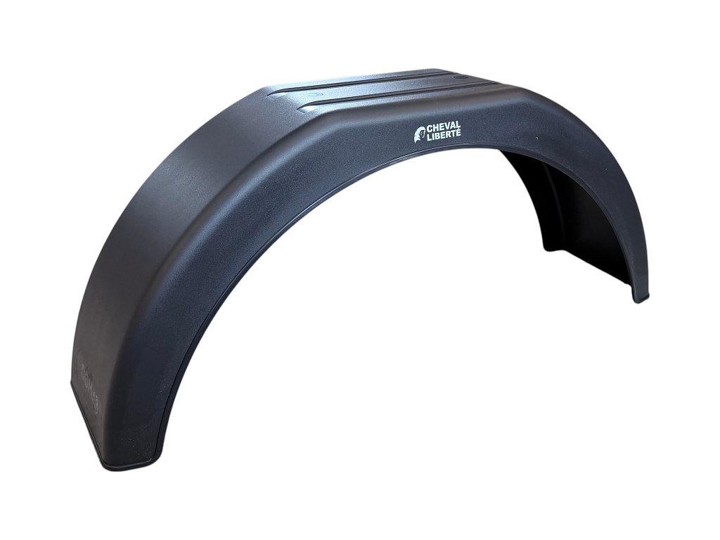 Cheval Skærm 13" sort plast m/logo