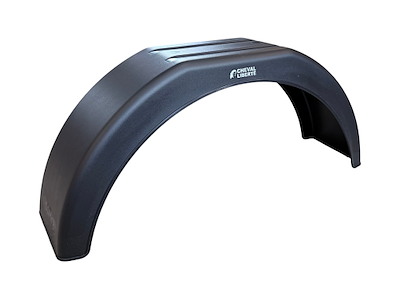 Cheval Skærm 13" sort plast m/logo