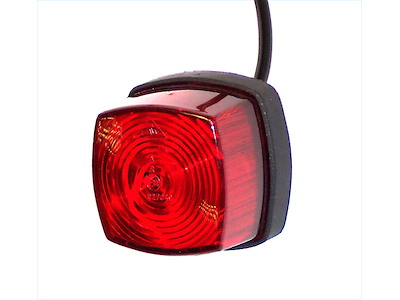 Markeringslygte rød Aspöck