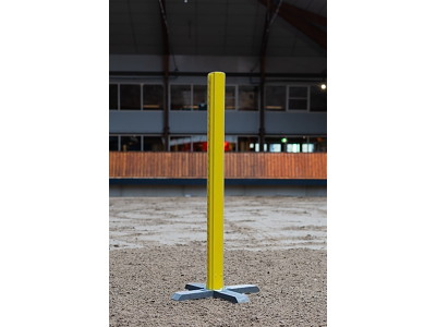 Plaststøtte Gul PVC
