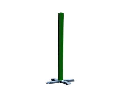 Plaststøtte Grøn PVC 