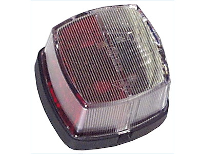 Positionslygte rød/hvid