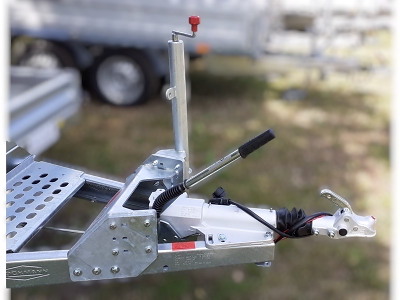 Leje af 3,5t Maskintrailer Weekend