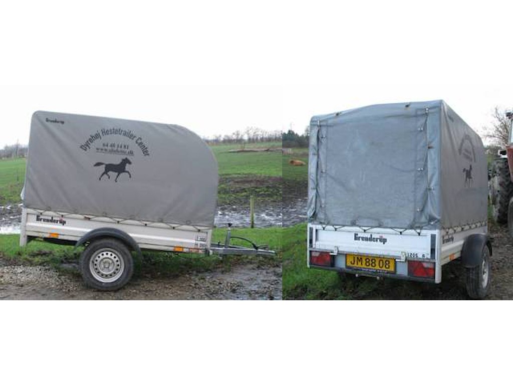 Leje af 500kg trailer 4 timer