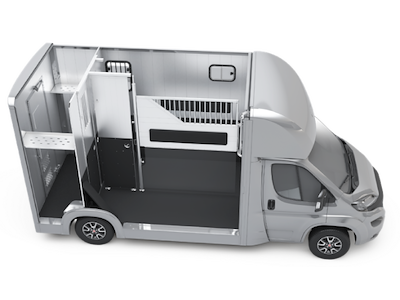 Böckmann Compact Stald 4250 2-hestes bil