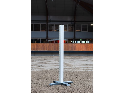 Plaststøtte Hvid PVC 