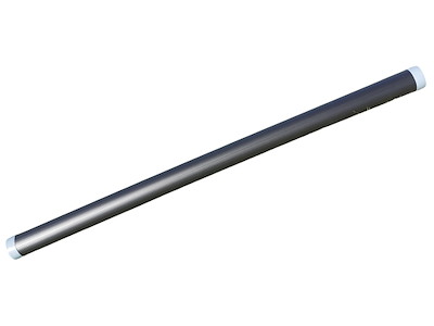 Bom 1,75m PE-plast Sort