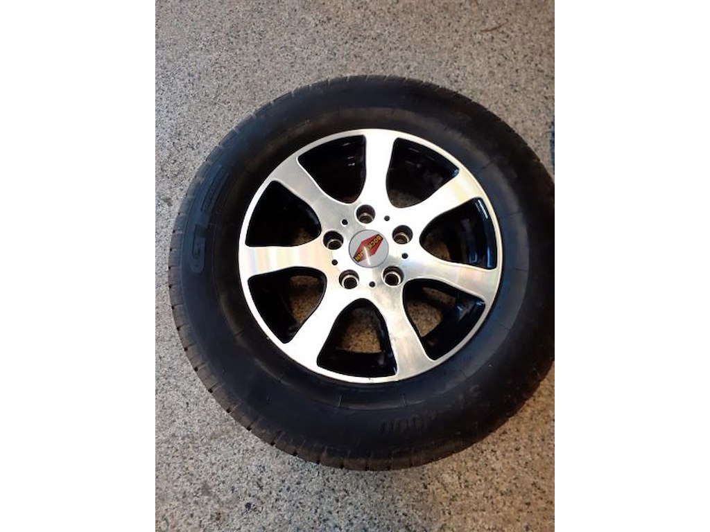 Hjul 14" 195/70 5H Alu 