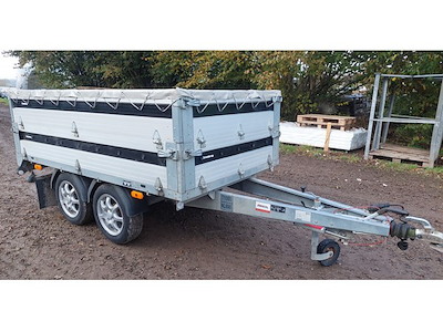 Leje af 1000kg ladtrailer 1 døgn