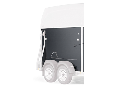 Plade 18x1500x2190 Sort/Hvid Bö