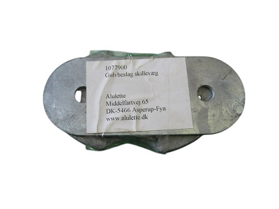 Gulvbeslag skillevæg Böckmann for og bag