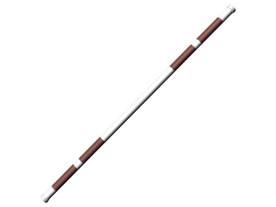 Bom krydstræ Ø9,5 x3,0m incl endekapper