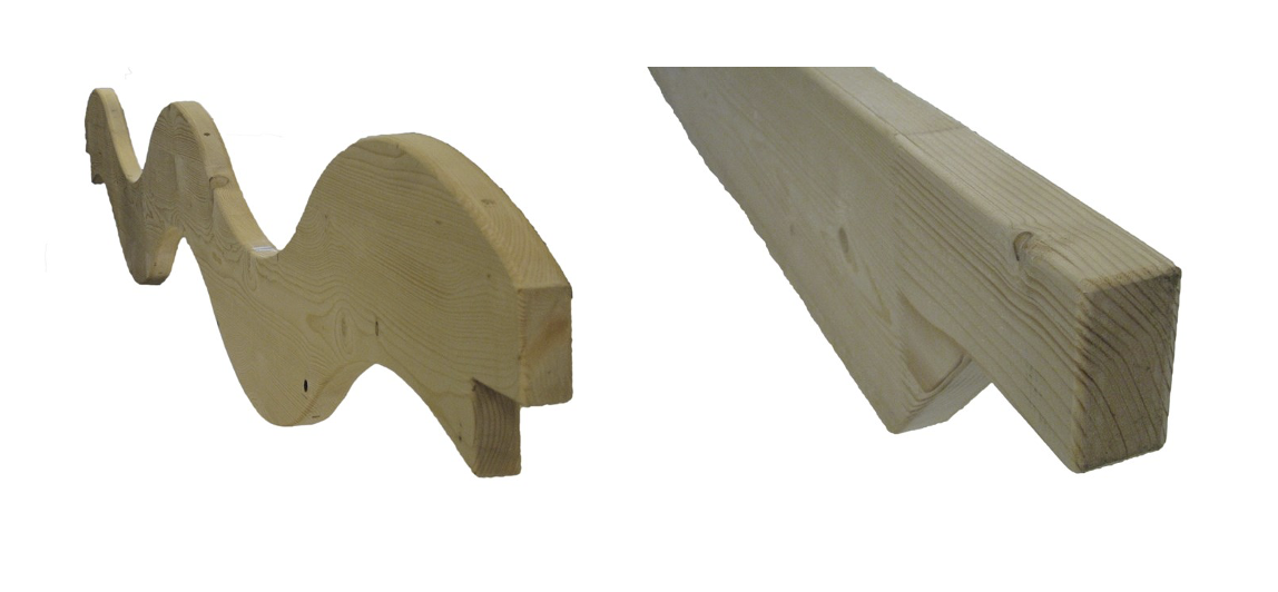 Ubehandlet Bølger/Planker