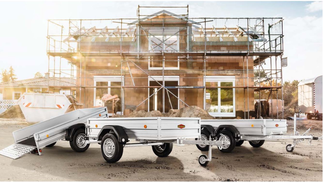 Böckmann Ladtrailer Erhverv Lavt-bygget
