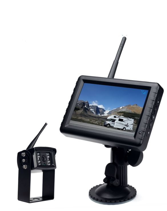 Trådløs video overvågning