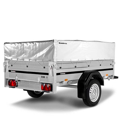 Presenning til netside/dobbelt alu ræling