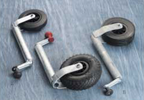 Næsehjul og støtteben