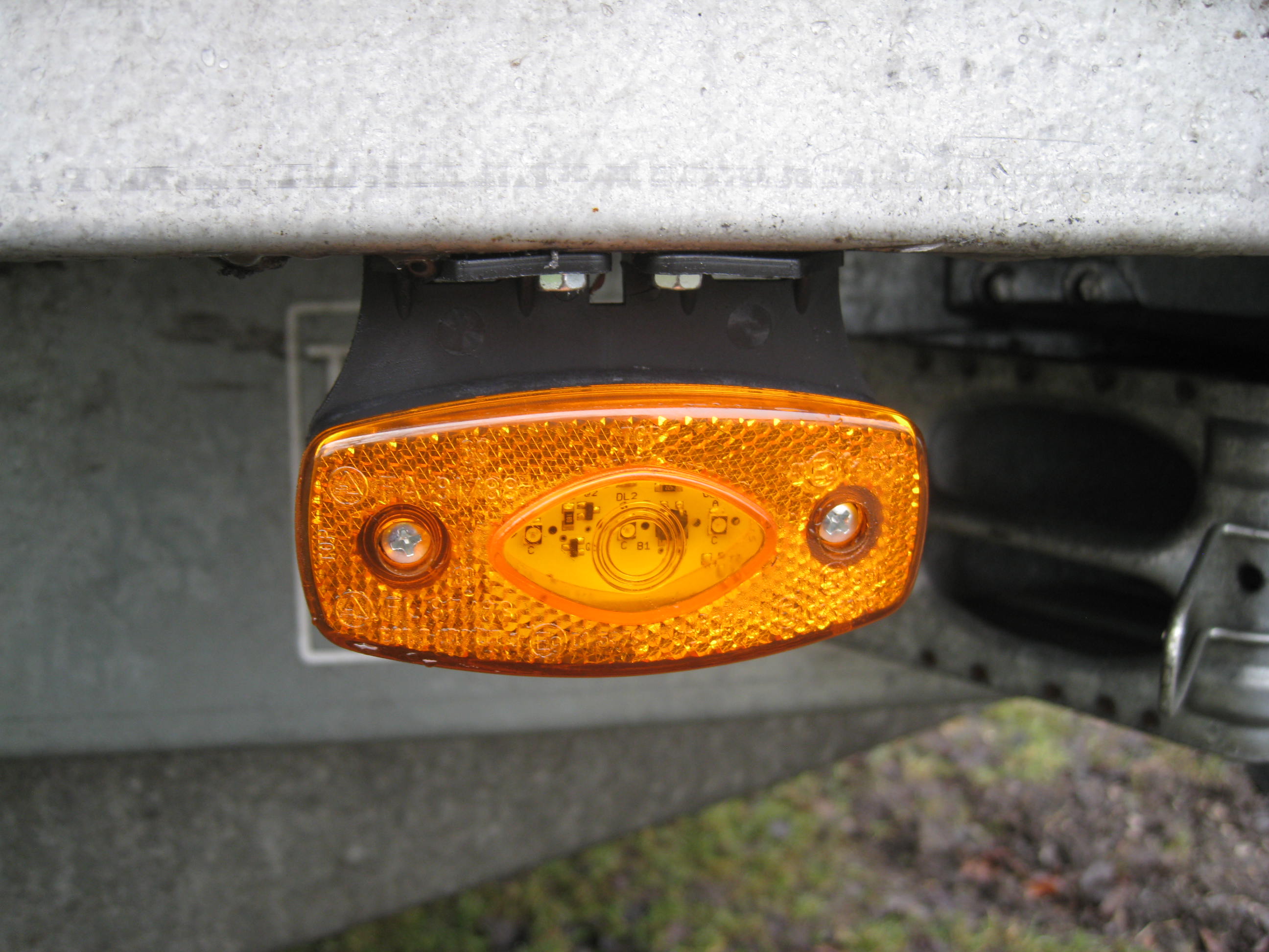 Sidemarkeringslygter