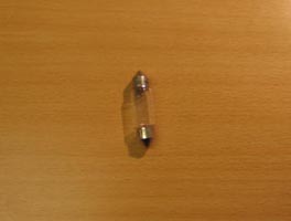 Pære 12V 5W Pinol 38mm