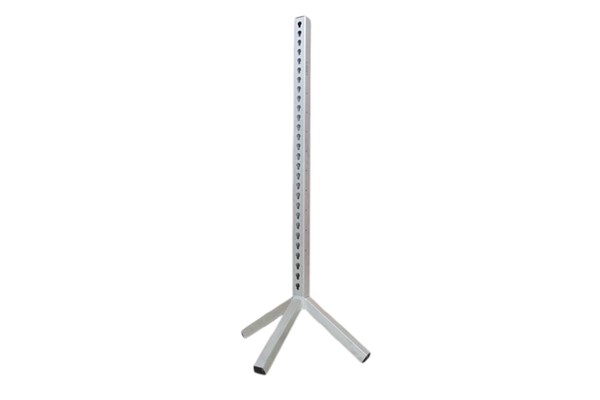 Alu støtte Ubehandlet (170cm 24mm nøglehul)