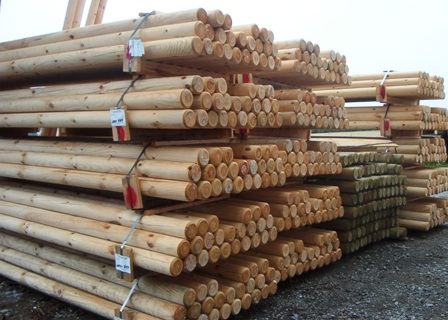 Oliebehandlet Bom Ø10x3,0m