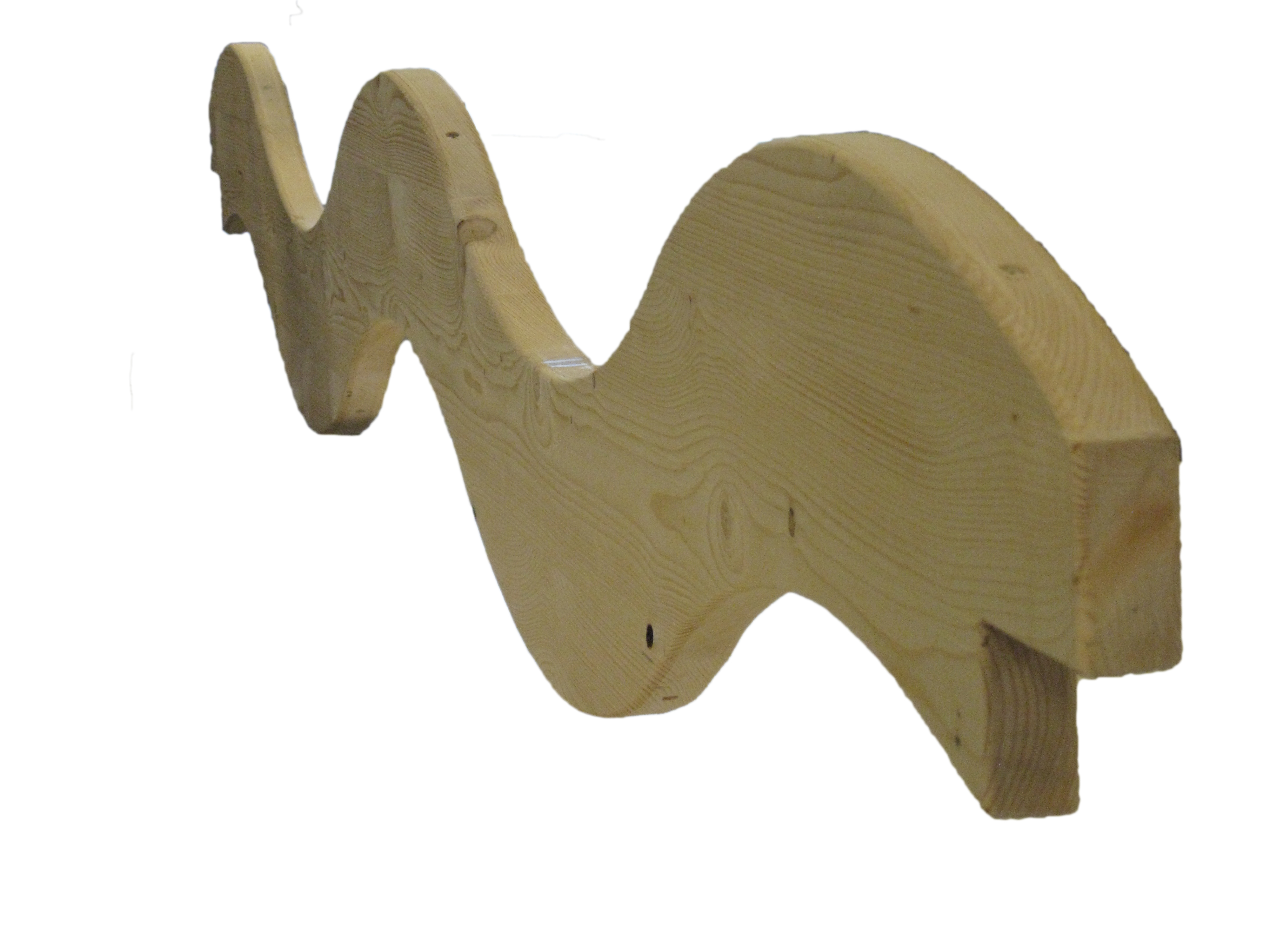 Ubehandlet - høje bølge bom 3,5m