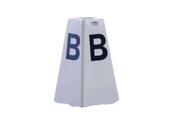 Bogstavkegle m/ plantehul og bogstaver