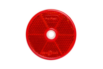 Rund refleks Rød Ø60mm