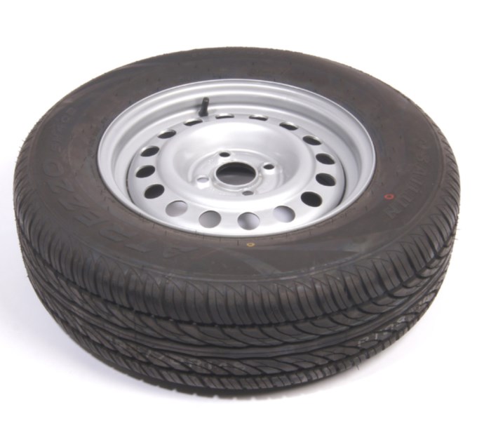 Trailer Hjul 155/R13C 4H E30 