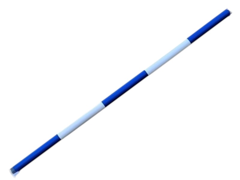 Spring bom PE-plast m/ trækerne (Blå/Hvid)