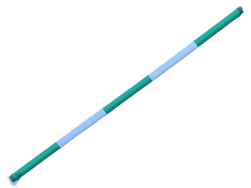 Spring bom PE-plast m/ trækerne (Grøn/Hvid) 